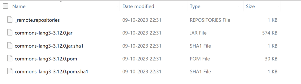 Maven - Local, Remote And Central Repositories
